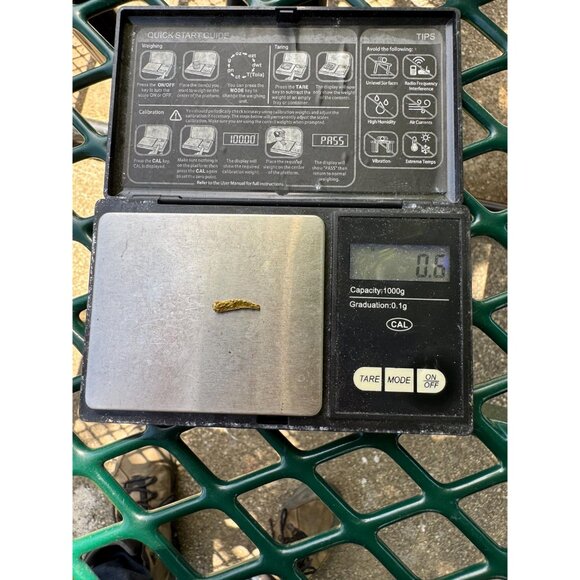 Wire Gold Crystal Nugget Specimen - Grass Valley, Nevada County California - Picture 3 of 7